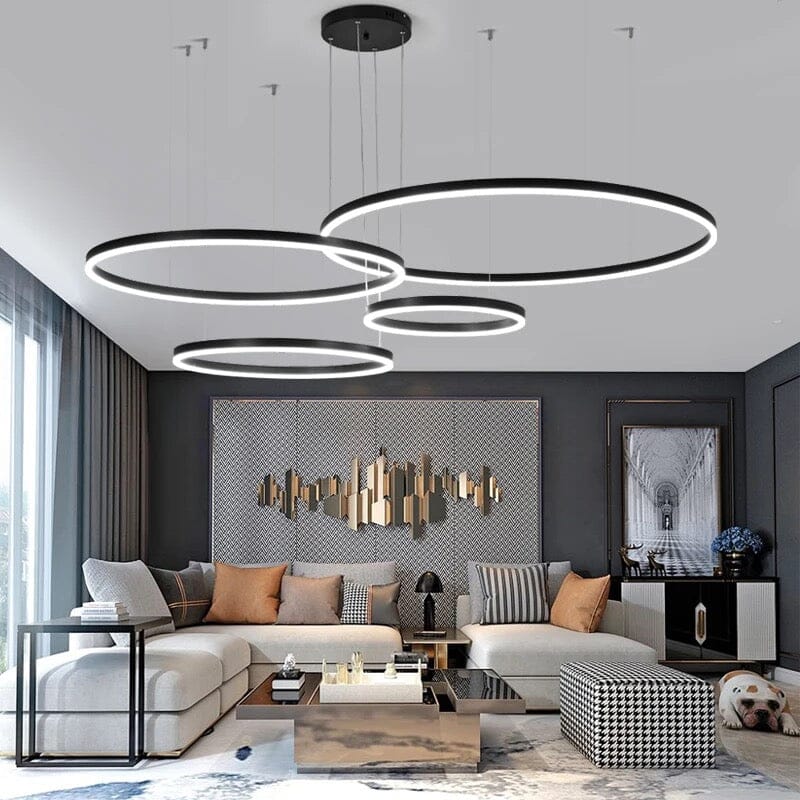 Solara Ring Lamp With Premium Aluminum And Acrylic Construction 12500 Lumens | Temsk