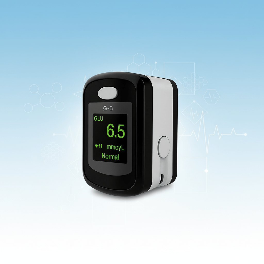 Finger Pulse Oximeter For Noninvasive Oxygen Saturation And Pulse Rate | Temsk