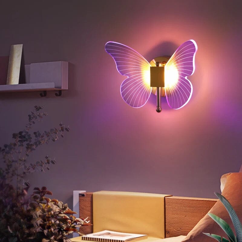 LumaWing Butterfly LED Wall Light Collection With Soft Glow | Temsk
