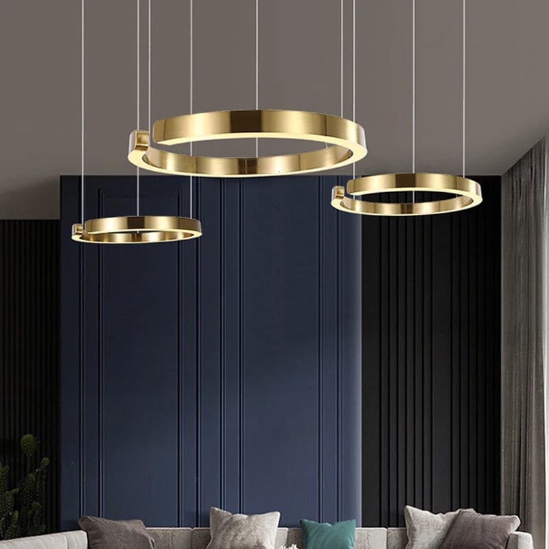 Astraelle Nordic Ring Chandelier for Modern Living Spaces | Temsk