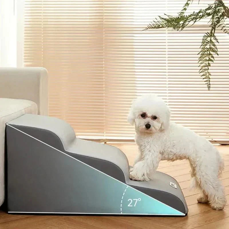 CozyPaws Pet Stairs - Stylish Steps for Safe Ascent | Temsk