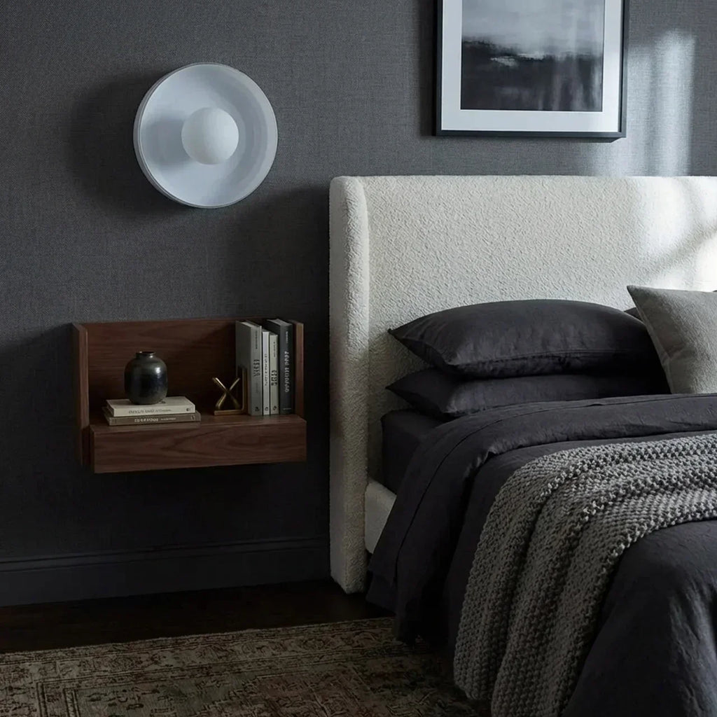 Bauhaus Glas Disk Væg- og Loftlys Til Stemningsbelysning | Temsk