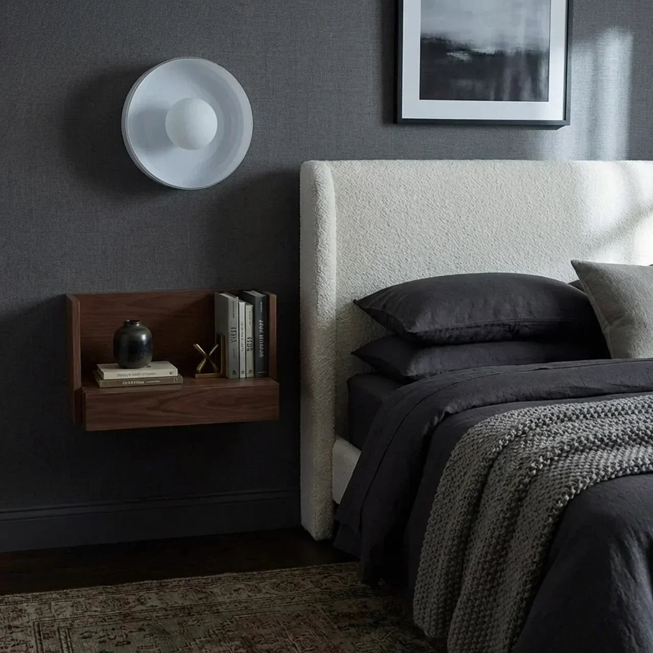 Bauhaus Glas Disk Væg- og Loftlys Til Stemningsbelysning | Temsk