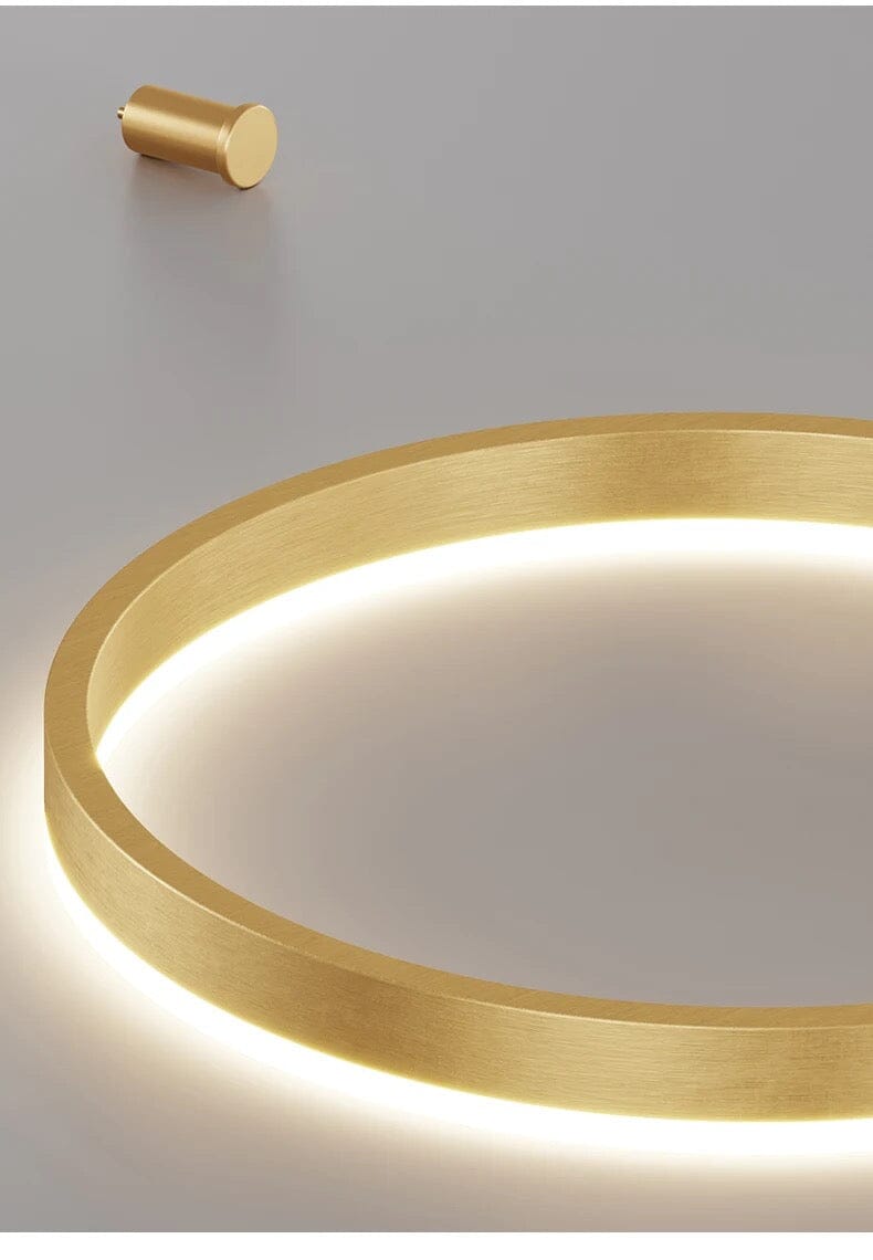 Solara Ring Lamp With Premium Aluminum And Acrylic Construction 12500 Lumens | Temsk
