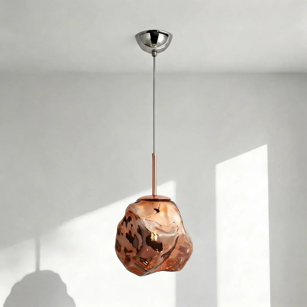 Melt Glass Pendant Light for Modern Interiors and Living Spaces | Temsk