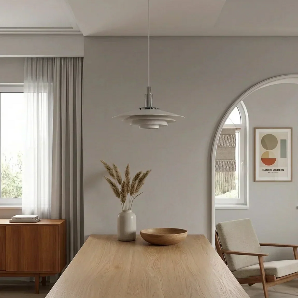 Dansk Moderne Flerlags Pendellampe | Temsk
