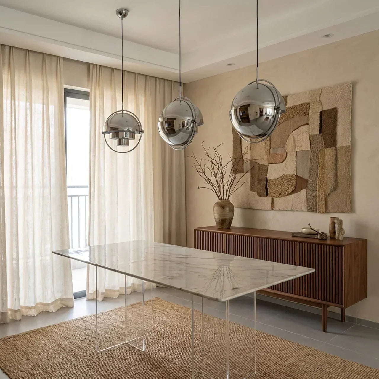 Danish Modern Directional Pendant Lighting Fixture | Temsk