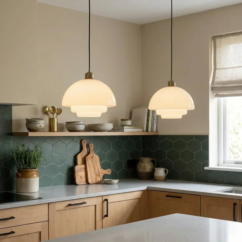 Vintage Clear Glass Pendant Ceiling Light For Indoor Use | Temsk