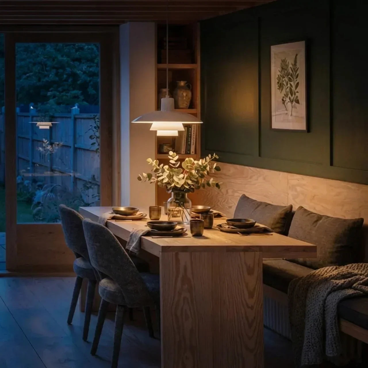 Danish Modern Minimalist Chandelier Lighting Fixture | Temsk