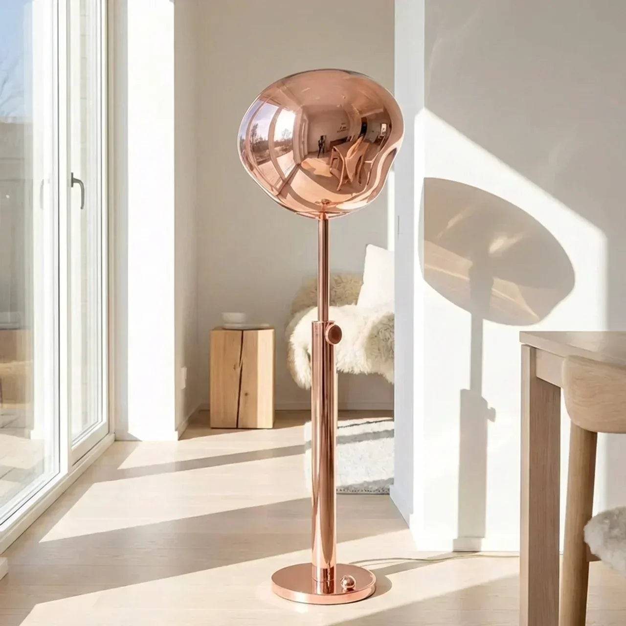 Melted Acrylic Floor Lamp for Indoor Use and Decor | Temsk