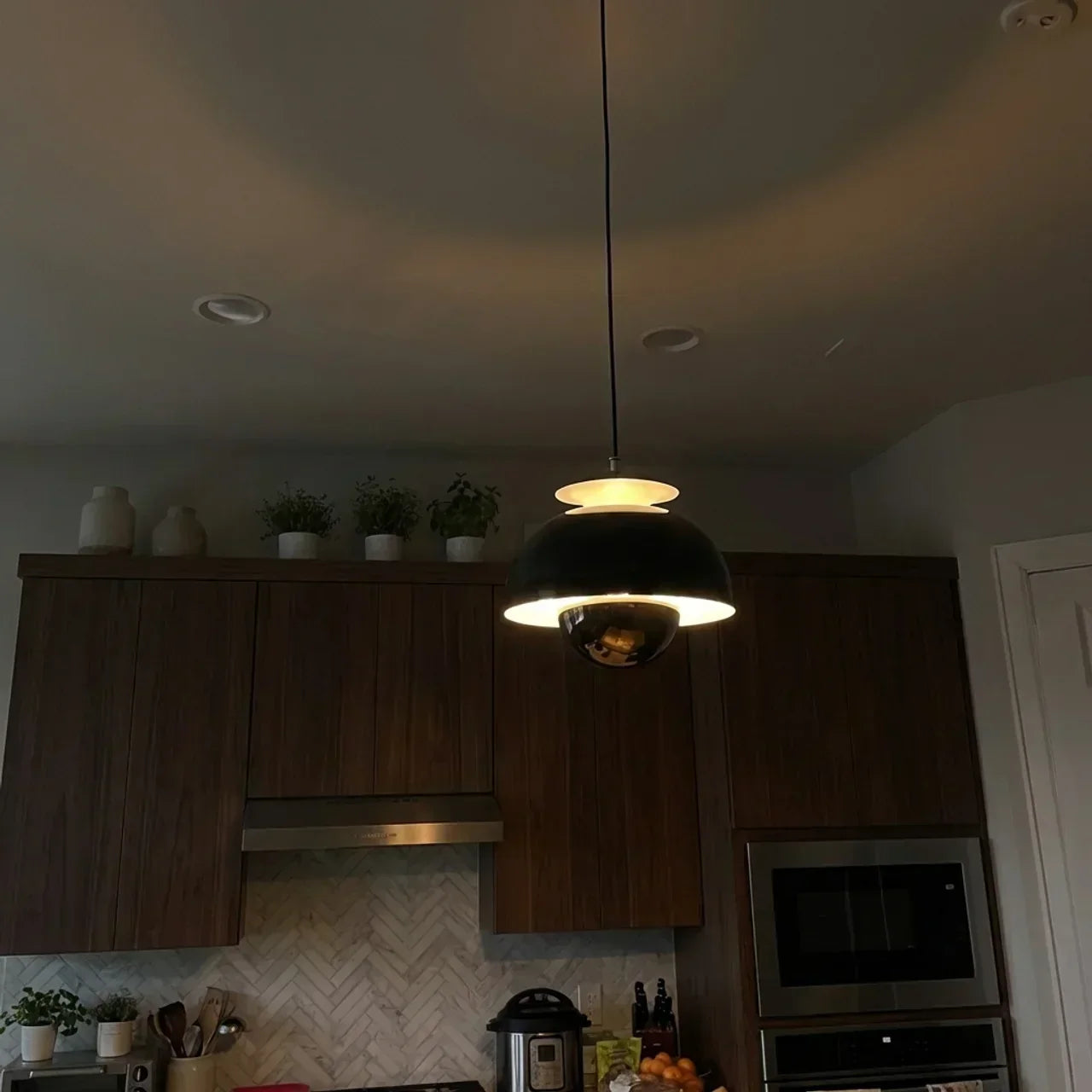 Contemporary Orb Pendant Lighting for Soft Ambient Home Illumination | Temsk
