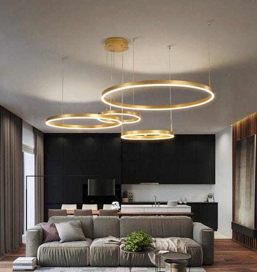 Solara Ring Lamp With Premium Aluminum And Acrylic Construction 12500 Lumens | Temsk