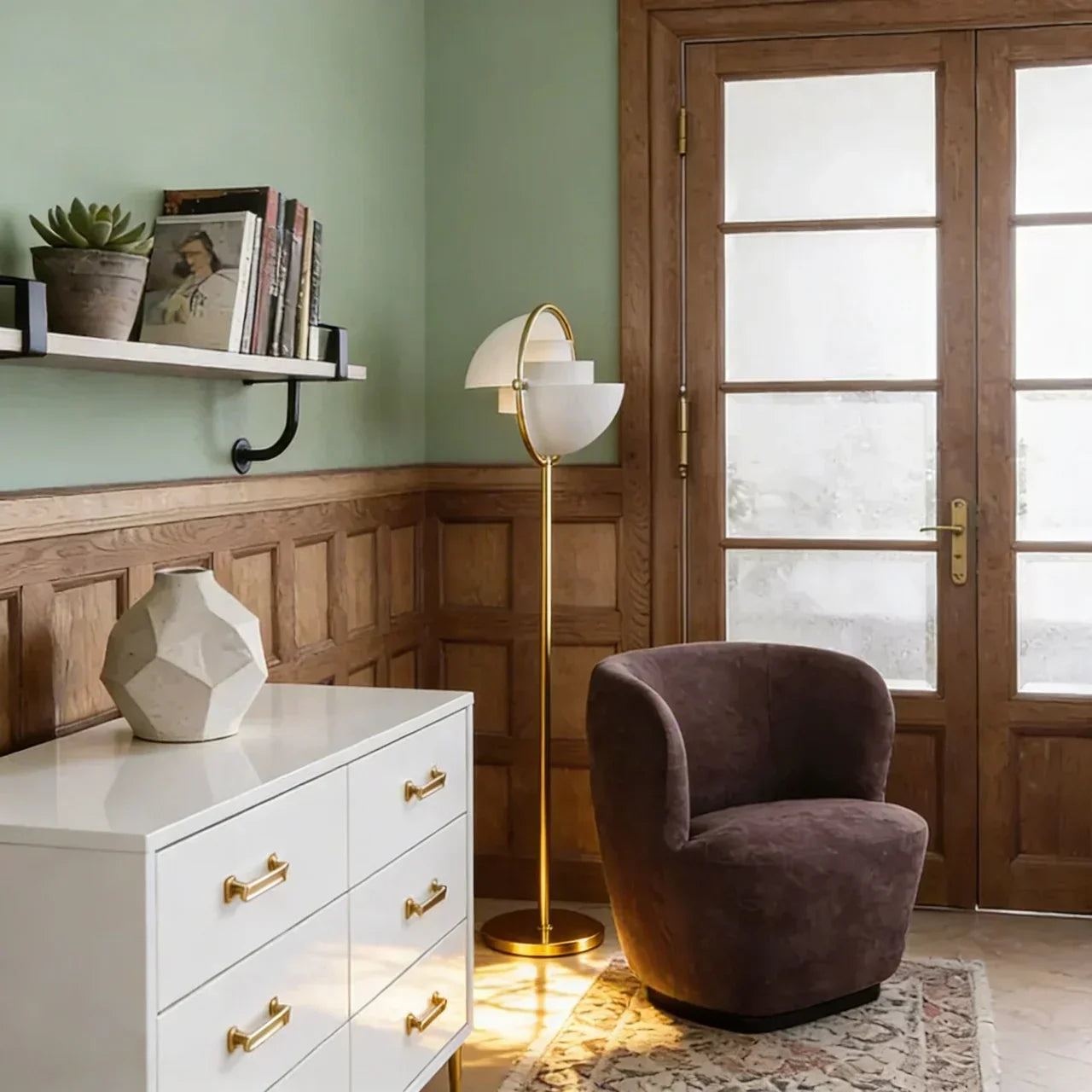 Danish Modern Directional Floor Lighting Fixture For Home Use | Temsk