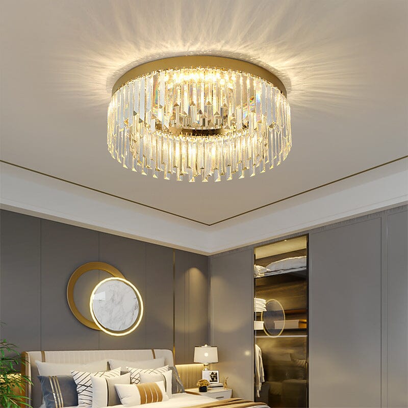 Empressa Crystal Lighting Collection Featuring Stainless Steel And K9 Crystals | Temsk