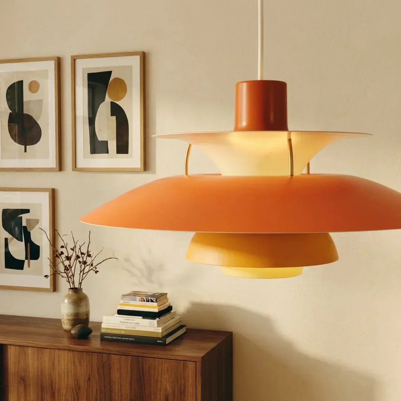Layered Danish Modern Pendant Lighting For Modern Home Interiors | Temsk