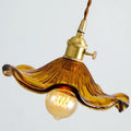 Lyra Glass Pendant Lights With Nordic Floral Motifs | Temsk