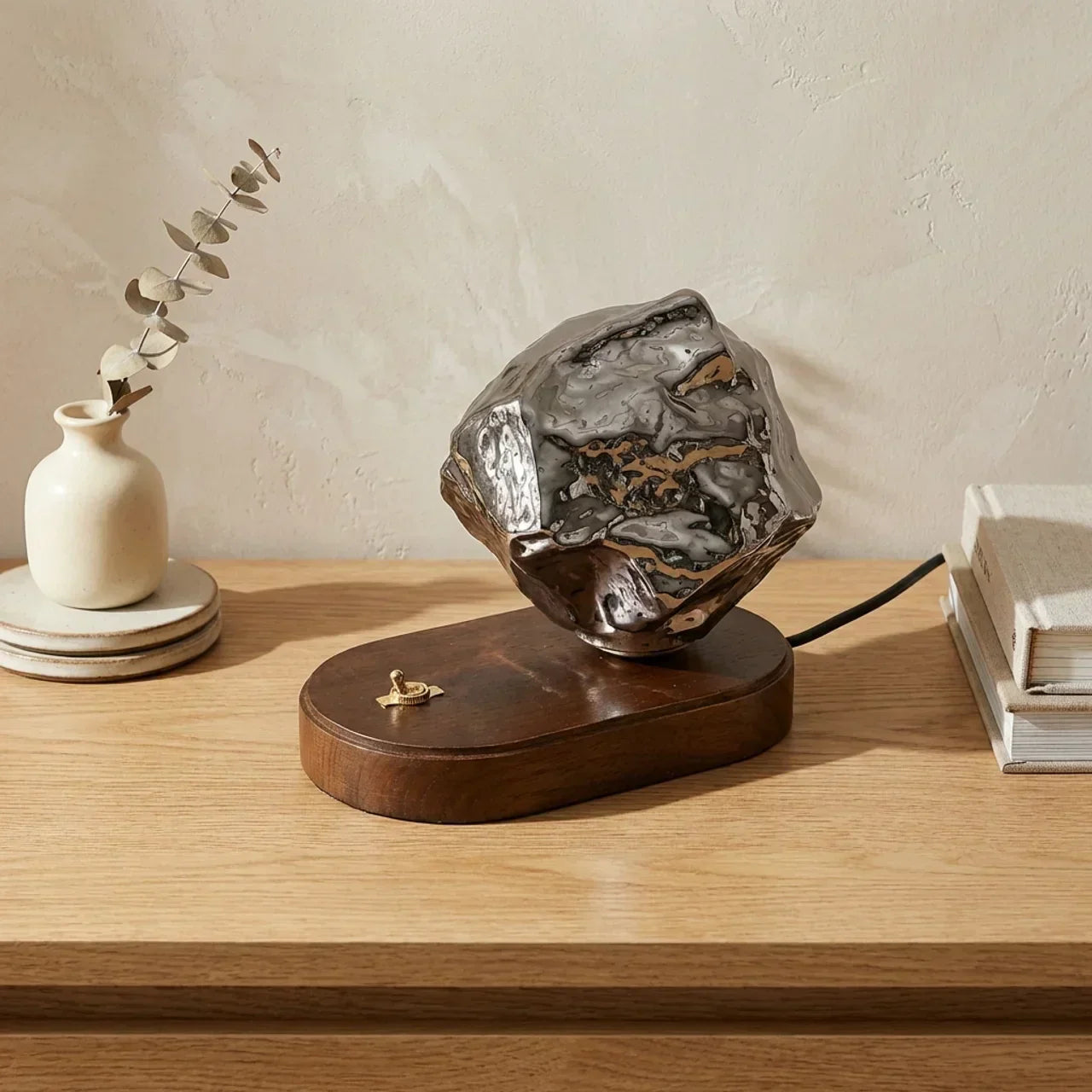 Organic Glass Table Lamp Lighting Fixture For Elegant Interiors | Temsk