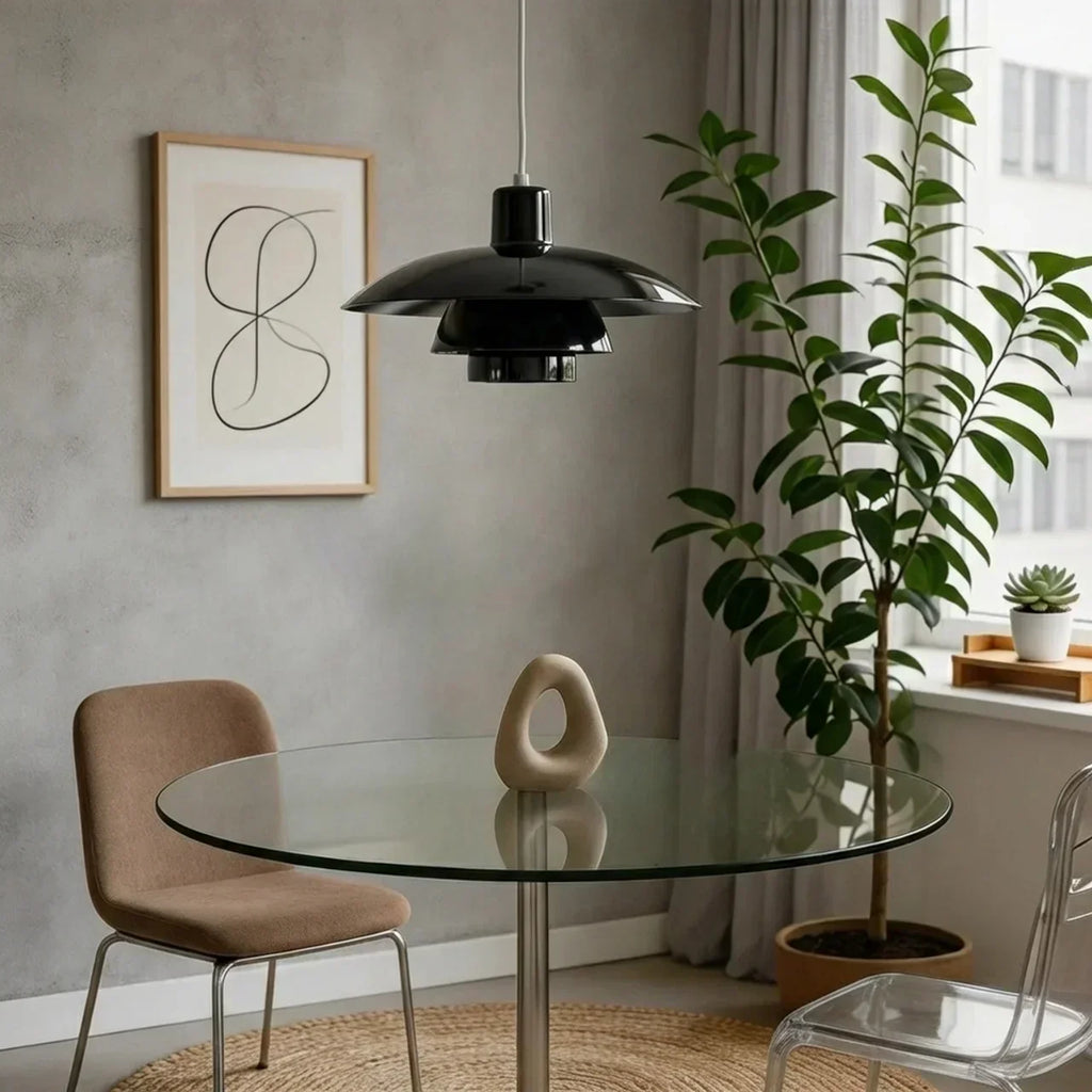Danish Modern Minimalist Chandelier Lighting Fixture | Temsk