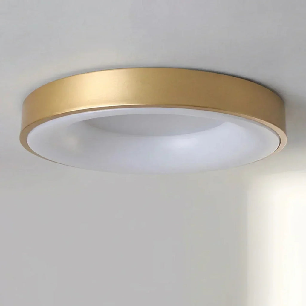 Flush Mount Ceiling Light With Hollow Centre LED Design | Temsk