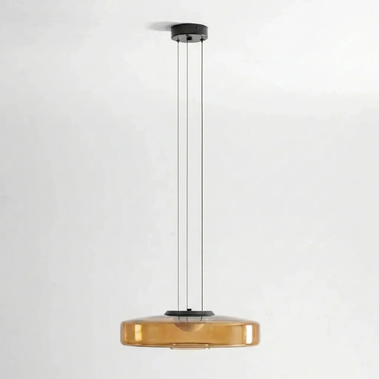 Tiered Glass Pendant Light With Integrated LED Bauhaus Style | Temsk