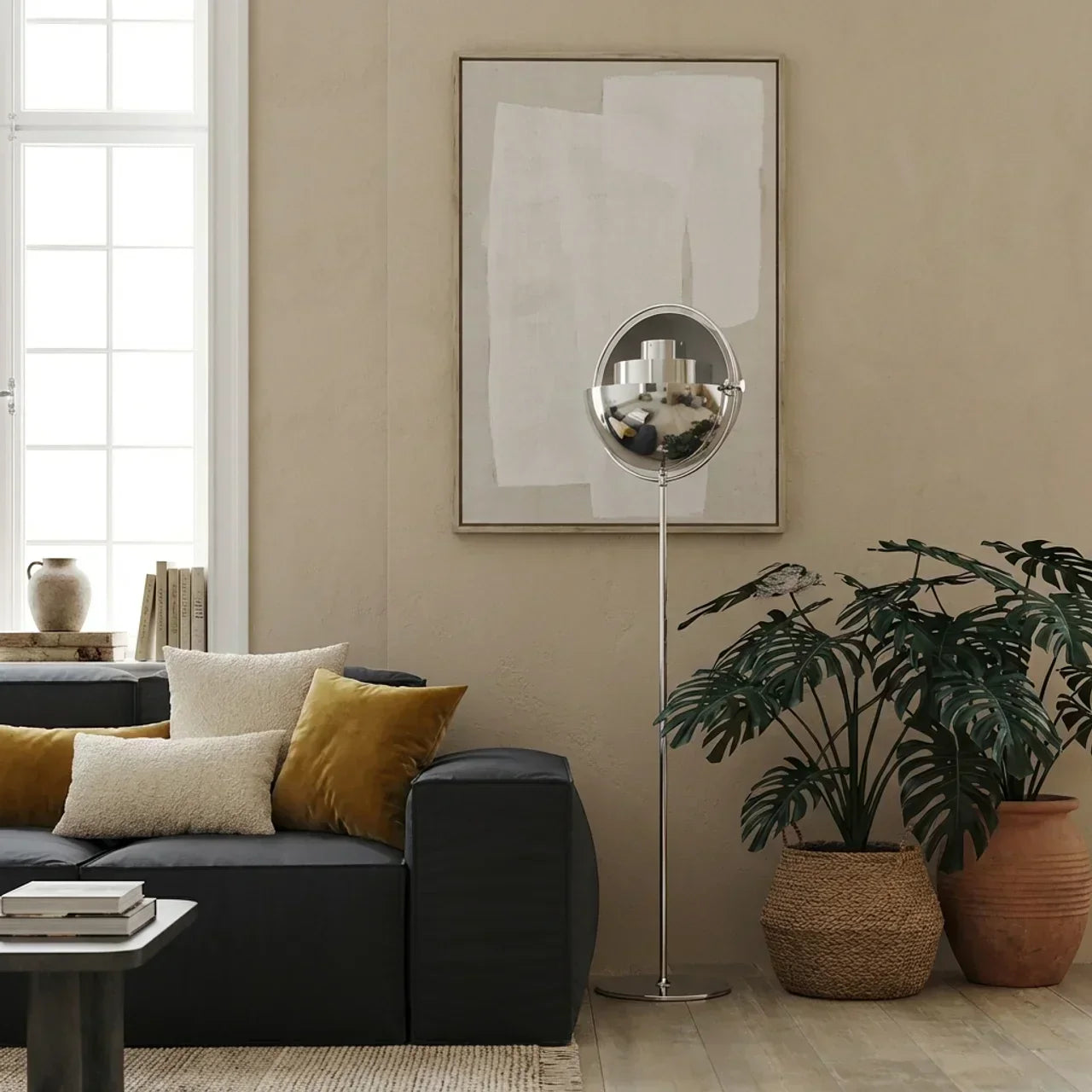 Danish Modern Directional Floor Lighting Fixture For Home Use | Temsk