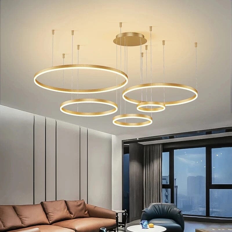 Solara Ring Lamp With Premium Aluminum And Acrylic Construction 12500 Lumens | Temsk