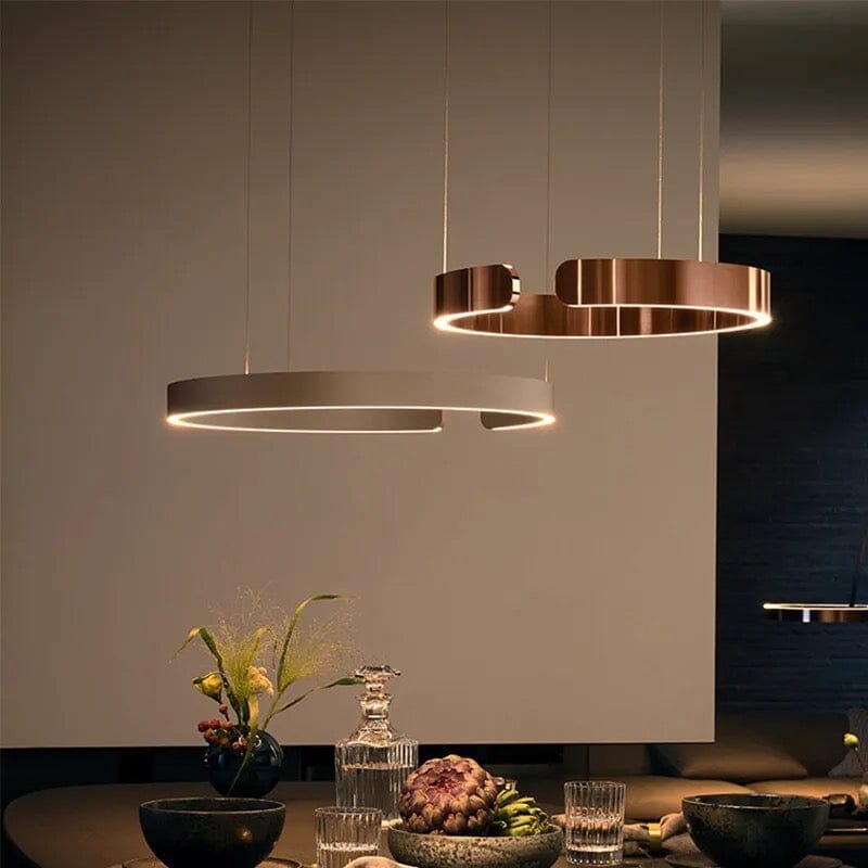 Astraelle Nordic Ring Chandelier for Modern Living Spaces | Temsk
