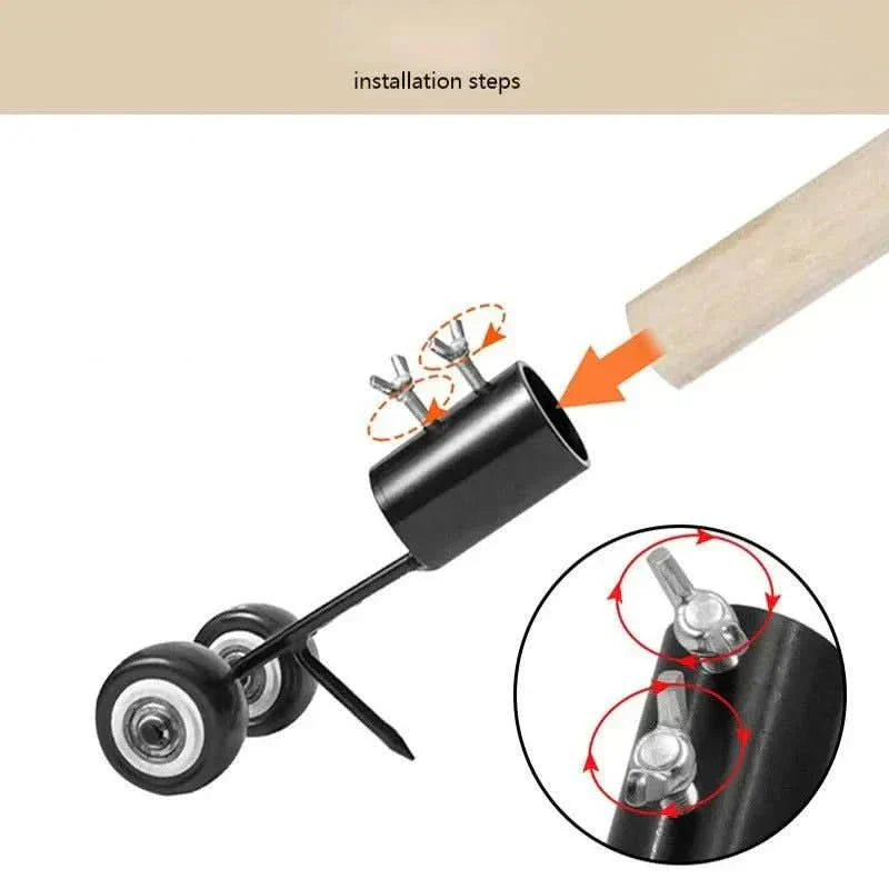 TerraEase Deluxe Back Friendly Weed Remover With Ergonomic Design | Temsk