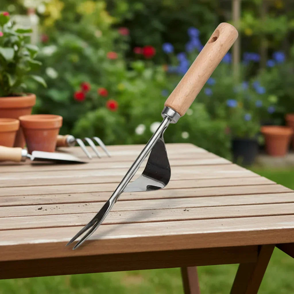 Verdant Grip Precision Weed Remover With Ergonomic Handle For Easy Use | Temsk