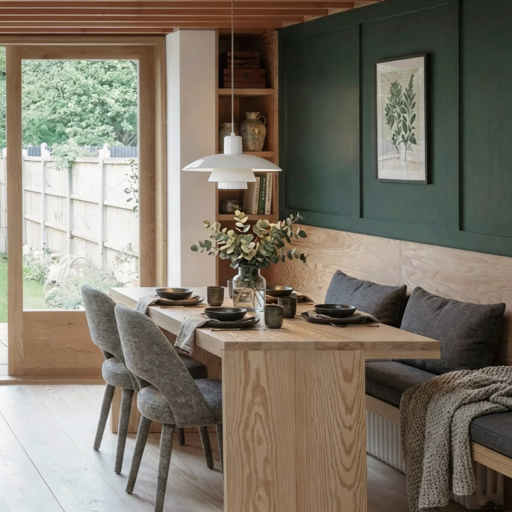 Danish Modern Minimalist Chandelier Lighting Fixture | Temsk