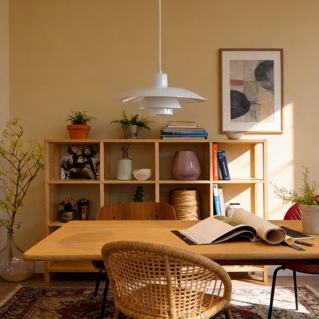 Danish Modern Minimalist Chandelier Lighting Fixture | Temsk