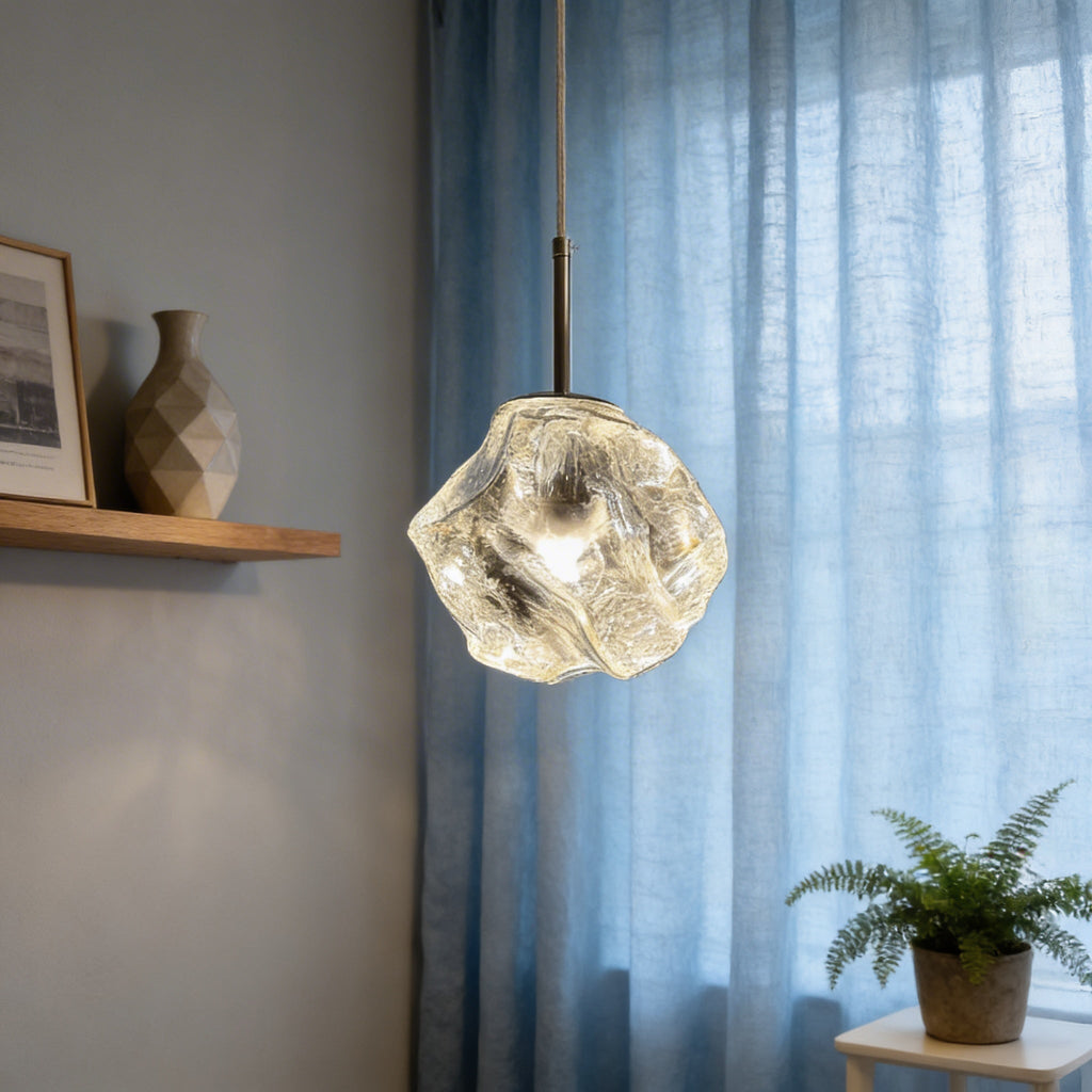 Melt Glass Pendant Light for Modern Interiors and Living Spaces | Temsk