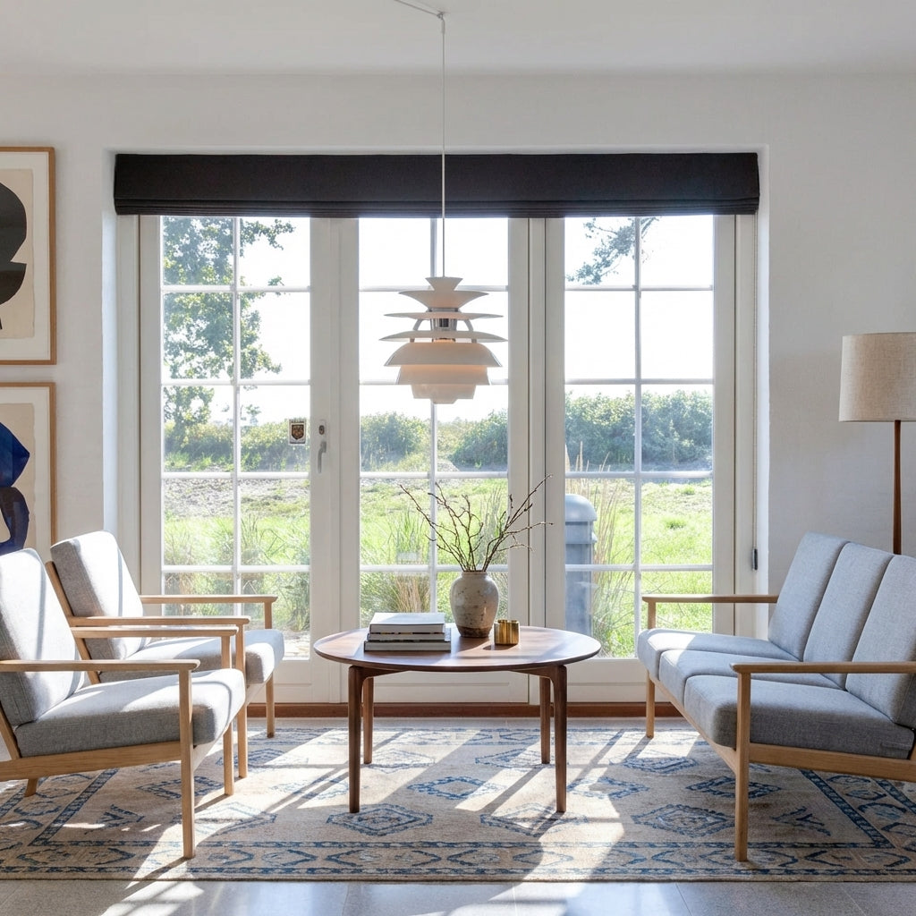 Danish Modern Glare-Control Pendant Lighting Fixture | Temsk