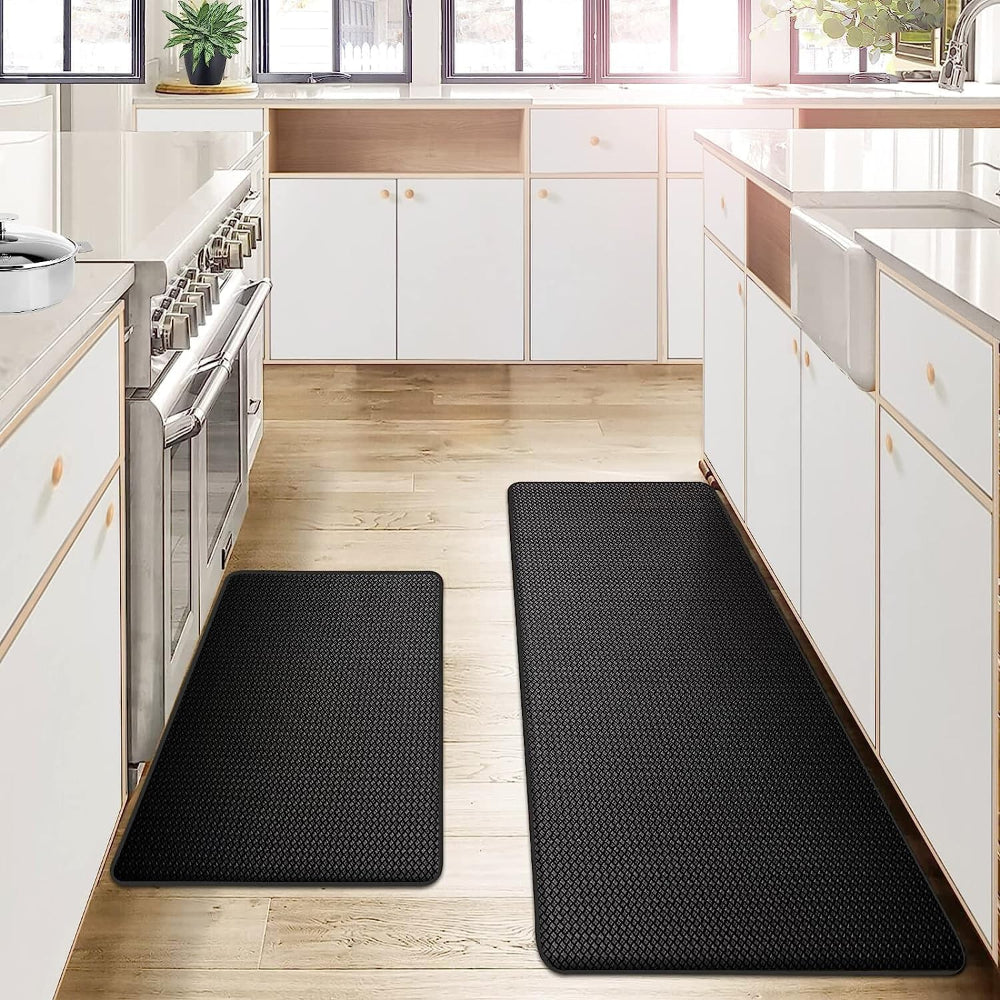 Cushioned Non Slip Kitchen Mat For Easy Standing While Cooking | Temsk