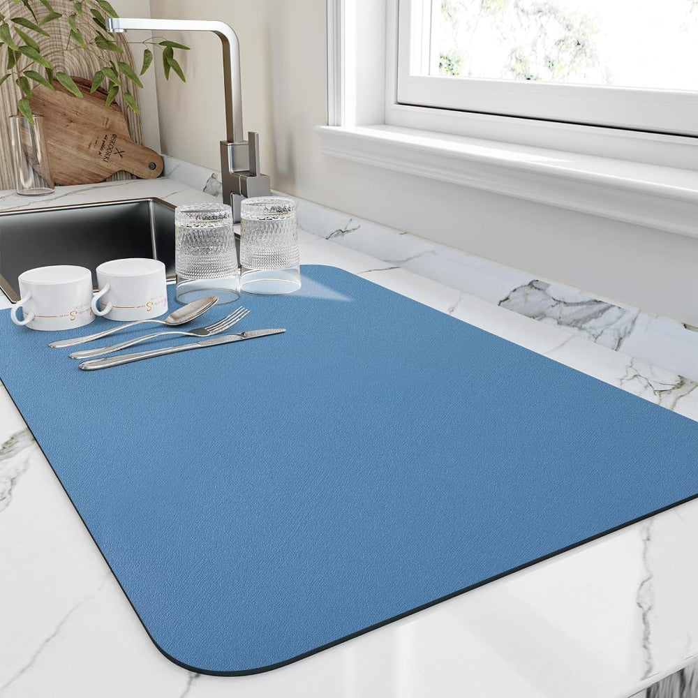 Nova Absorbent Dish Mat For Quick Drying In The Kitchen | Temsk