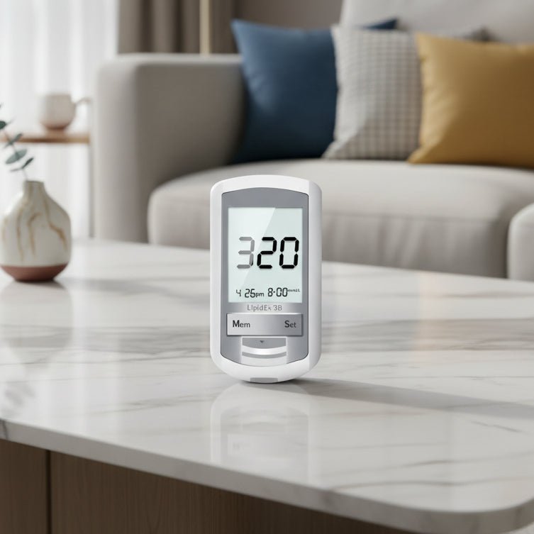 LipidSense Bluetooth Cholesterol Monitor for Wireless Health Tracking | Temsk