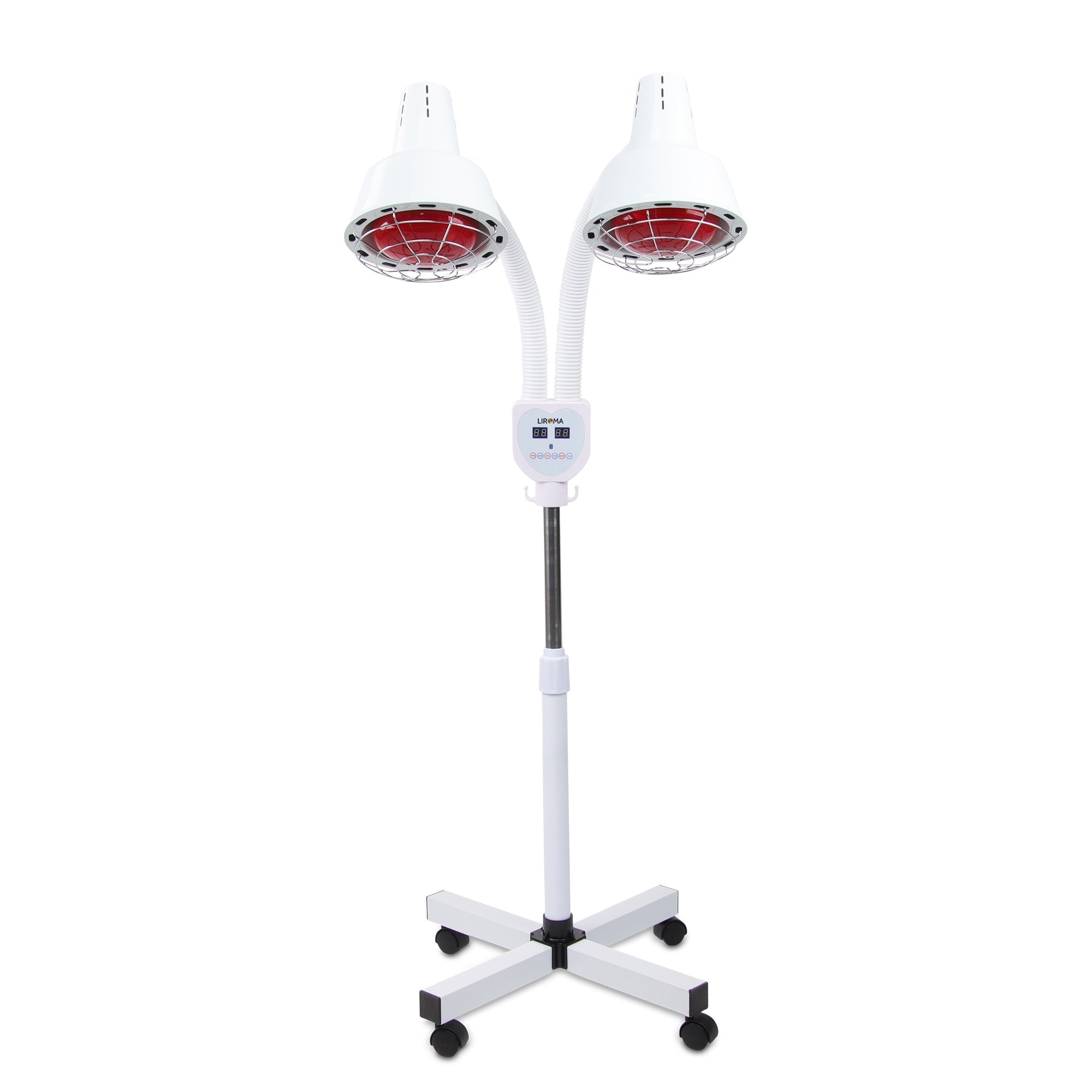 Dual-Head Infrared Heat Lamp for Home Therapy | Temsk