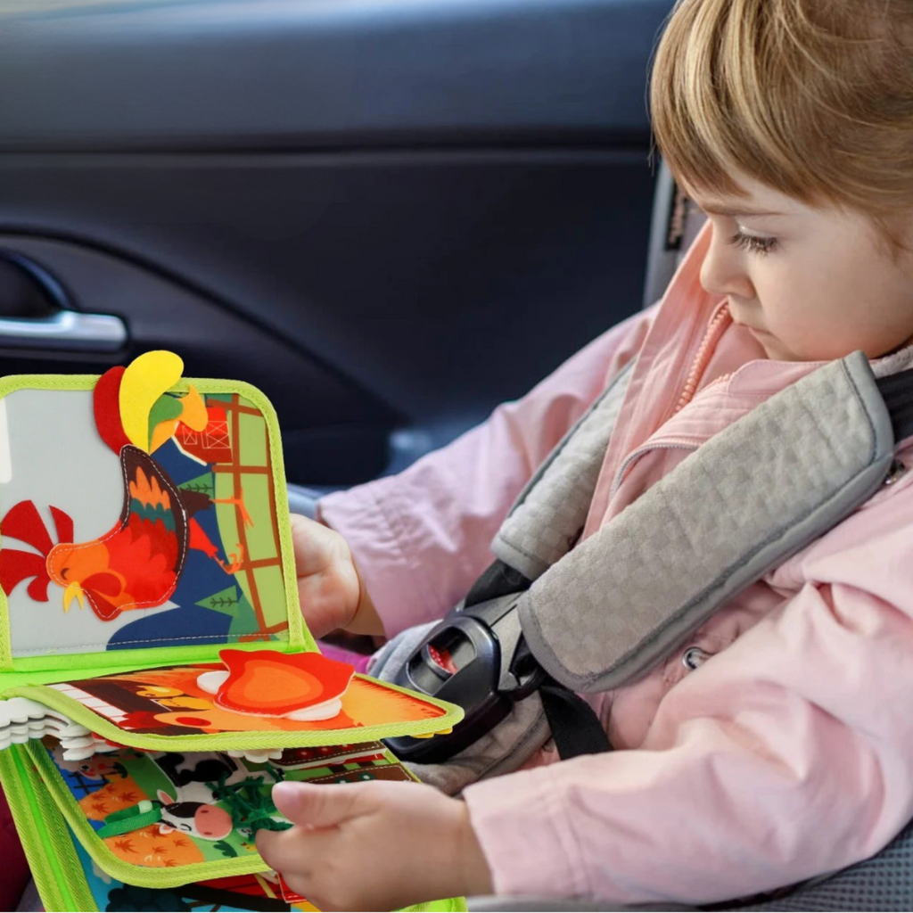 Montessori Bauernhof Naturabenteuer für Kinder, interaktives Buch | Temsk