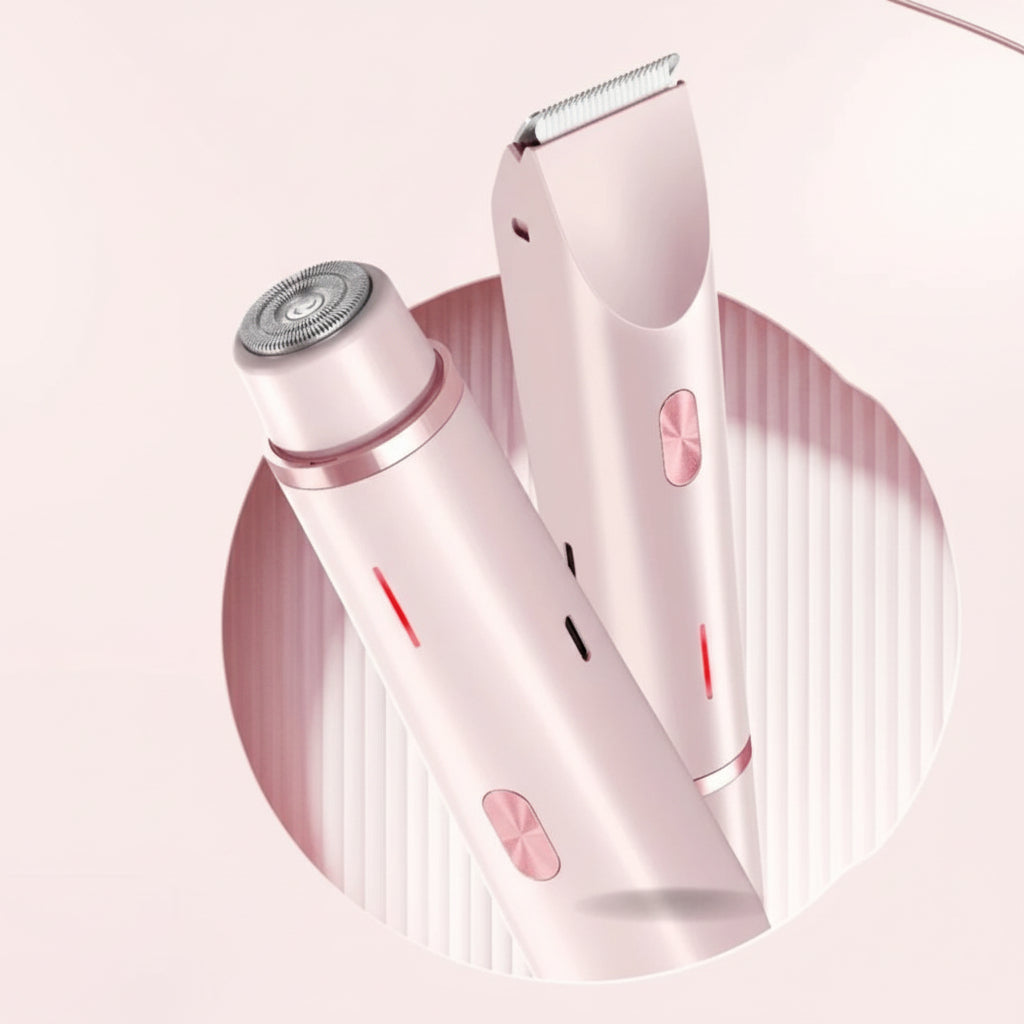 IntimLisse elektrische Damenrasierer, wasserdicht, für Bikinizone | Temsk