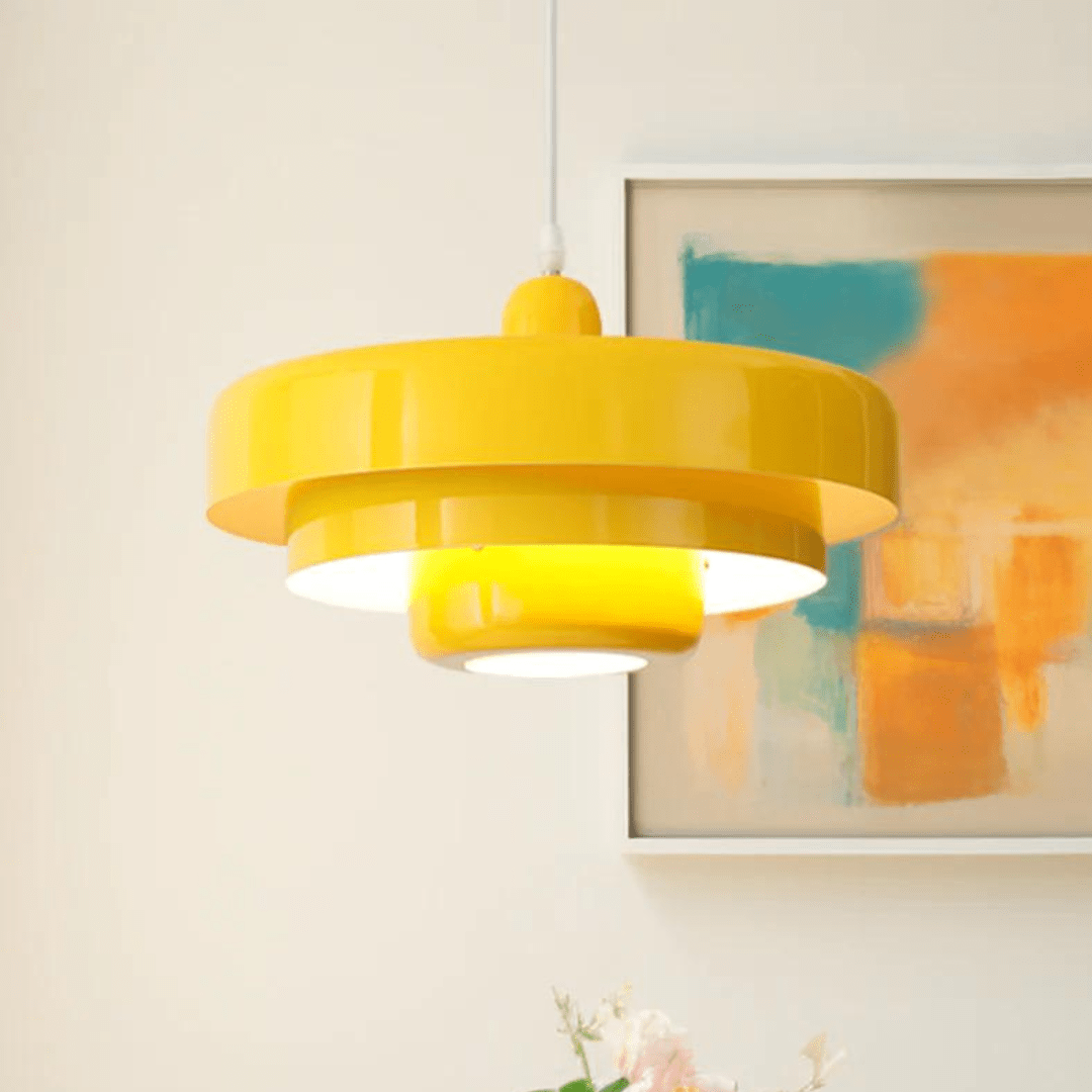 Lumina Three Tier Pendant Light In Macaron Colors For Living Rooms | Temsk