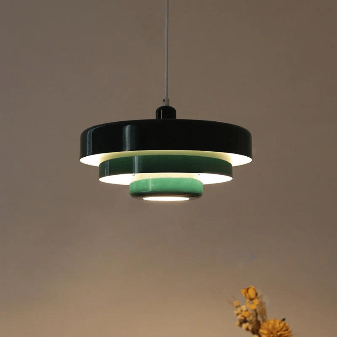 Lumina Three Tier Pendant Light In Macaron Colors For Living Rooms | Temsk
