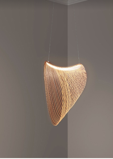 Northcrest Birch Wood Pendant Light With Ceiling Mount | Temsk