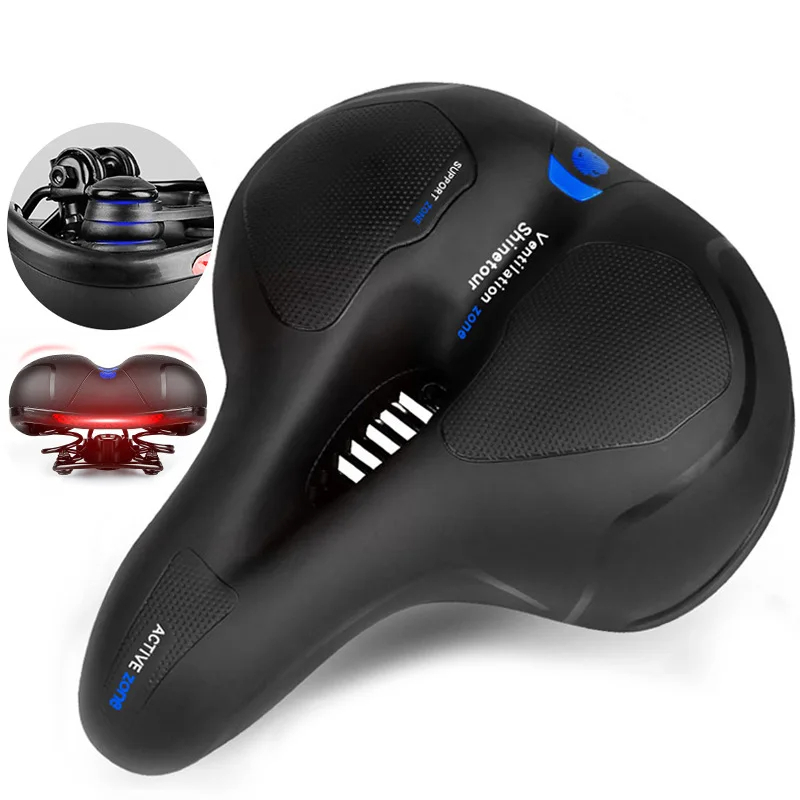 EverStride Wide MTB Saddle For Comfort And Ventilation | Temsk