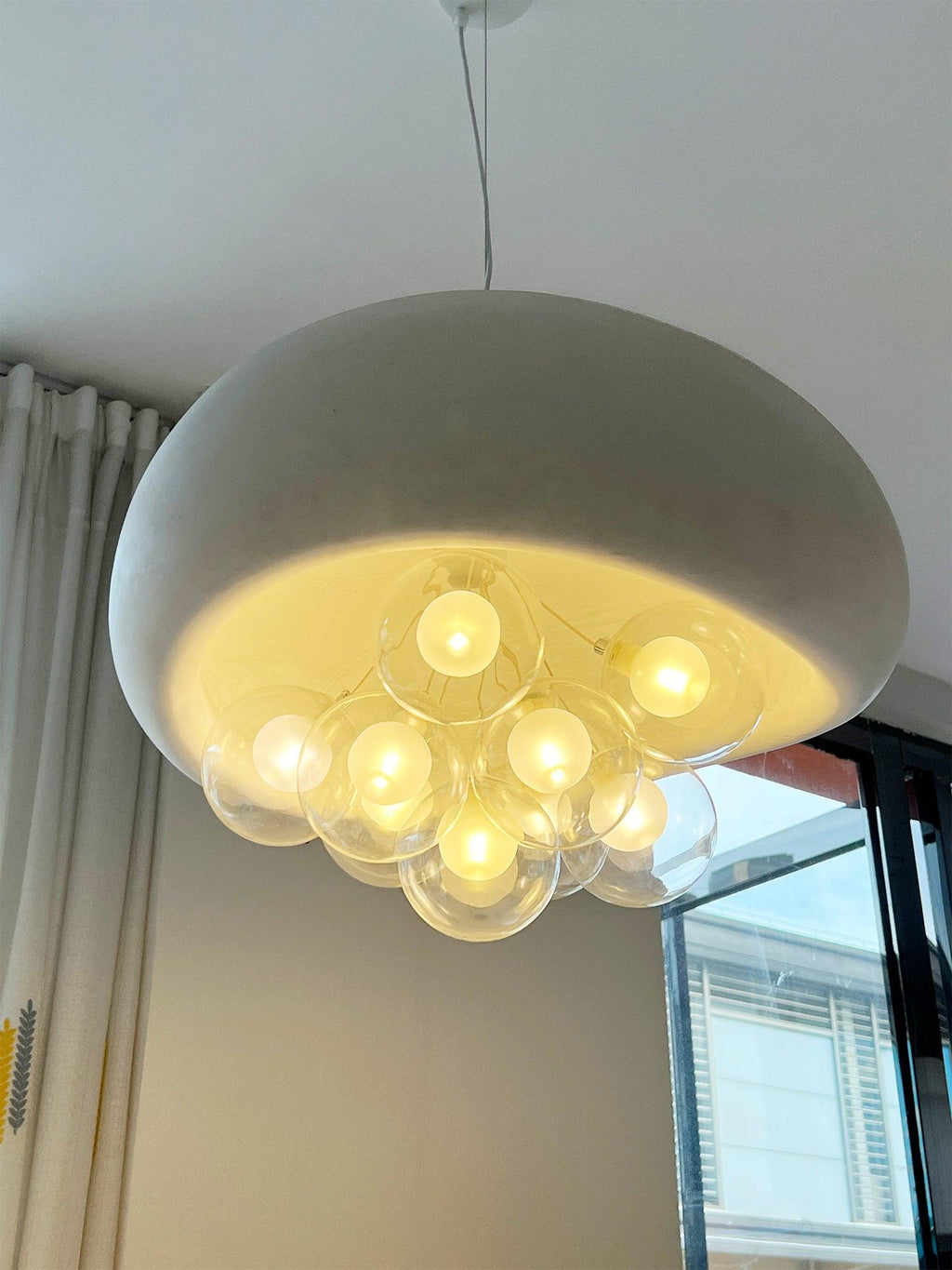 Elara Bubble Pendant Light With Sphere Cluster Design | Snurv | Temsk
