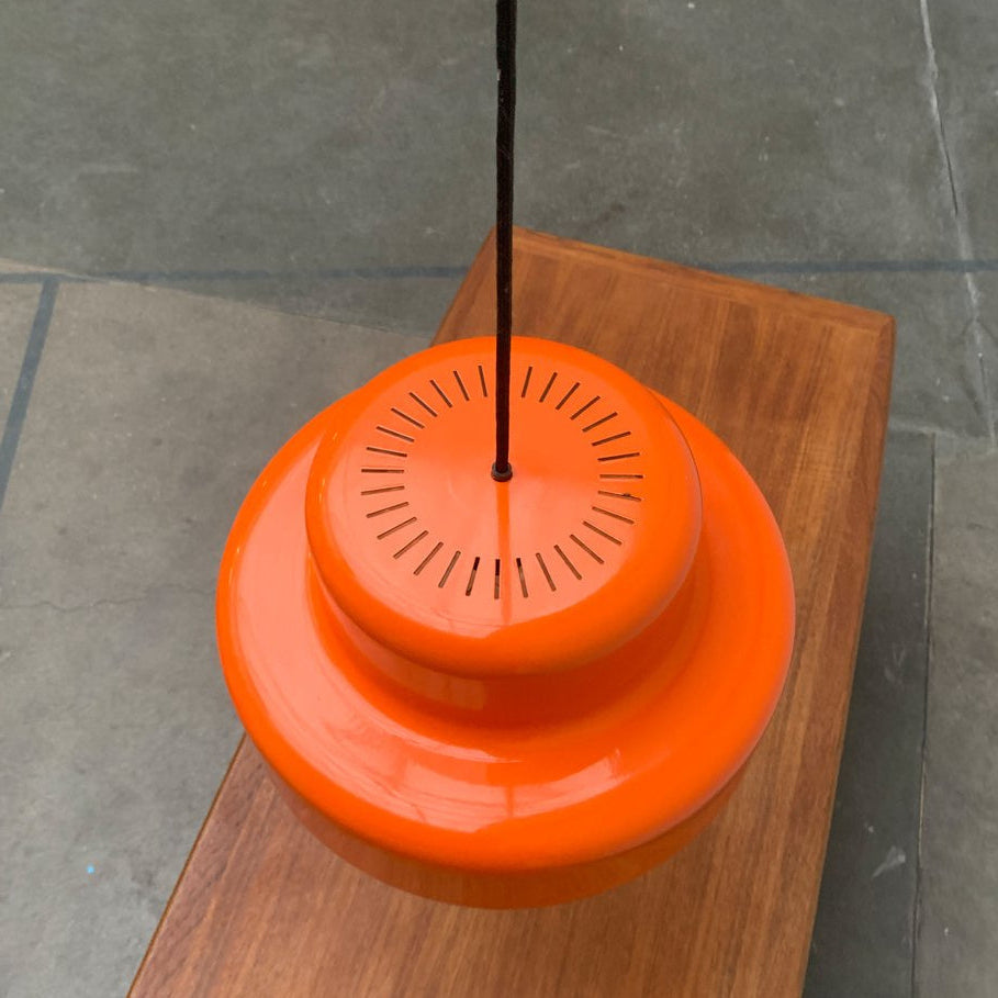 Bauhaus Style Coloured Glass Pendant Light In Bowl Form | Temsk