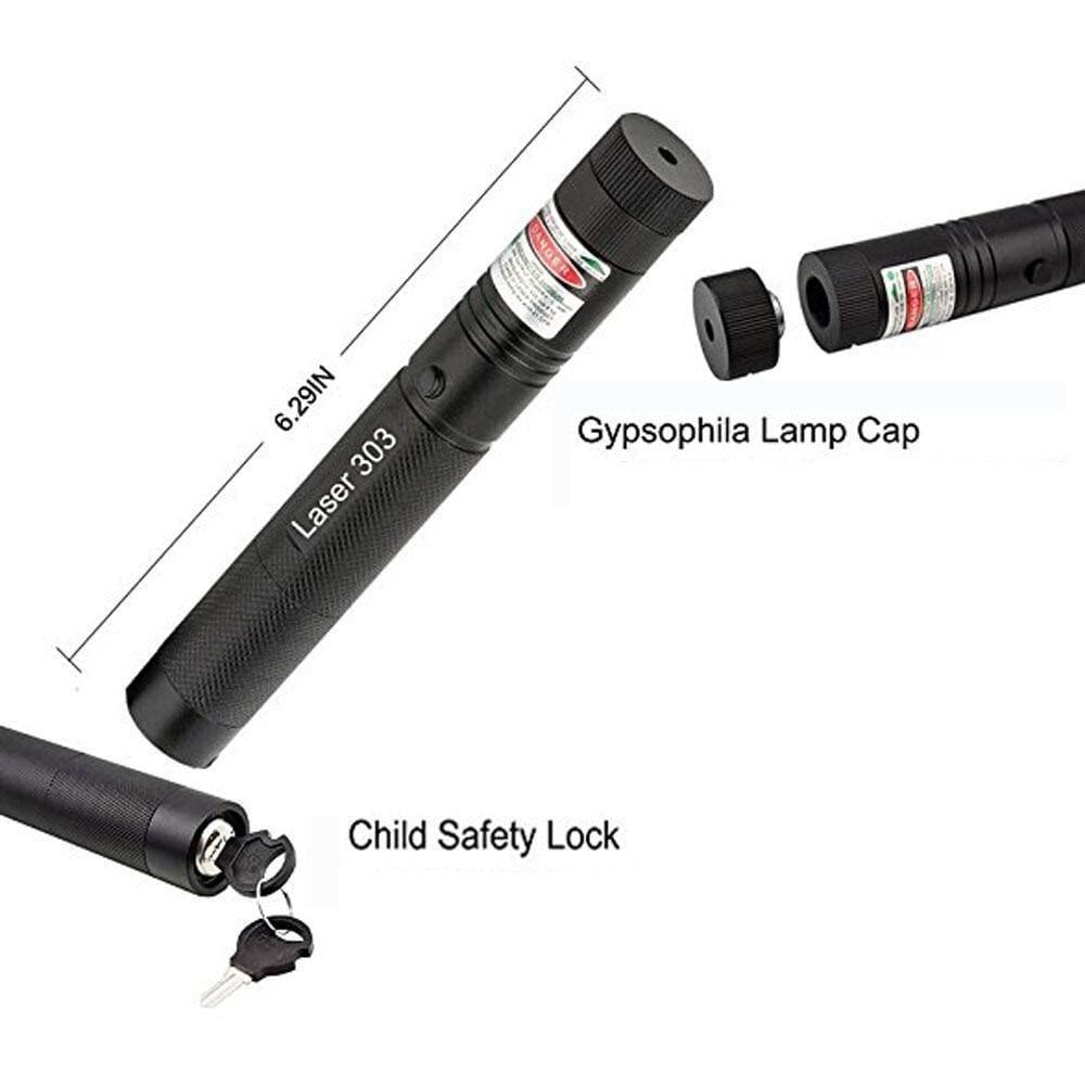 NovaBeam 303 High-Output Green Laser Pointer For Precise Positioning | Temsk