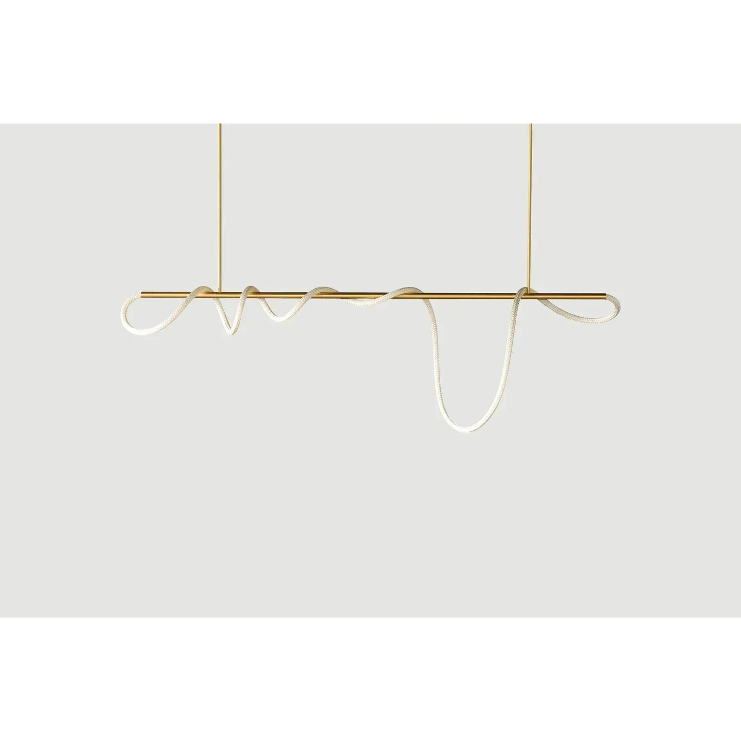 Copper G9 LED Ceiling Lamp, Curved Tube, Surface Mounted, Gold Black Silver | Temsk