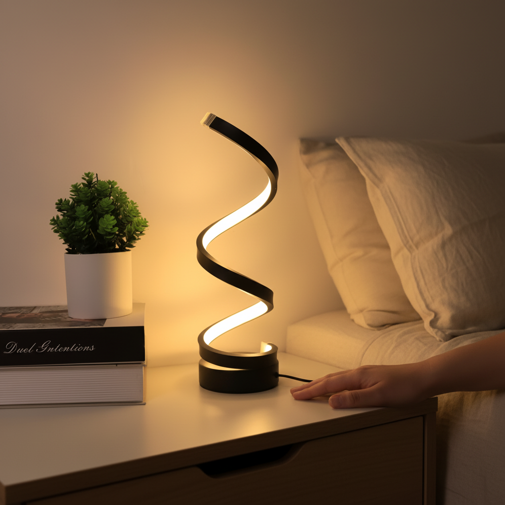 LED-Schreibtischlampe mit Klemme und verstellbarer Touch-Steuerung | Temsk