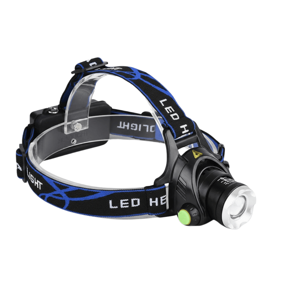 مصباح رأس LED، قابل لإعادة الشحن ومقاوم للماء | تمسك