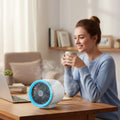 Beleuchteter tragbarer Ventilator mit Eisbeuteln zur Raumkühlung | Temsk
